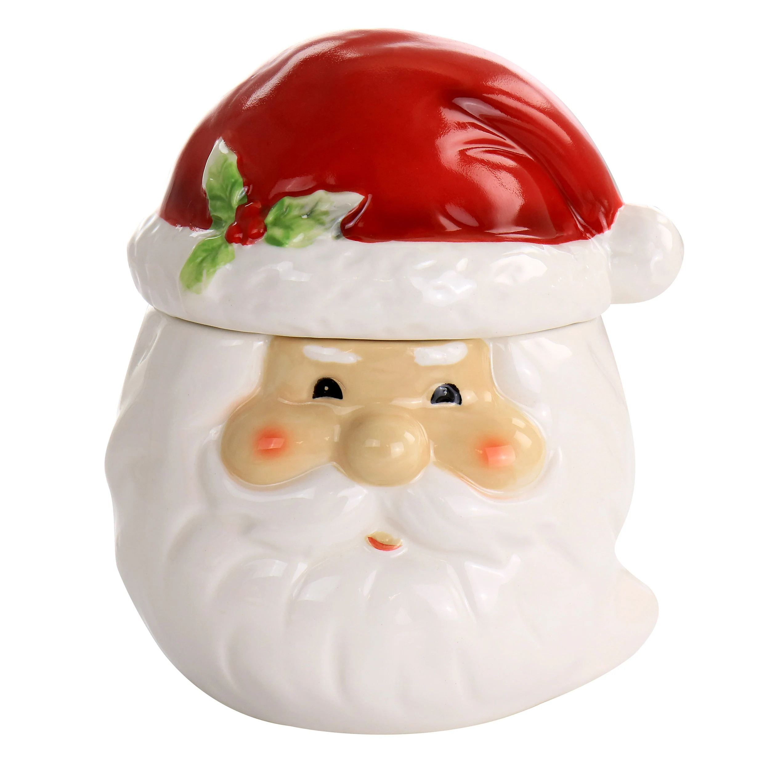 Gibson Home Joyful Santa Durastone 7.5in Cookie Jar - 7.5 | Bed Bath & Beyond