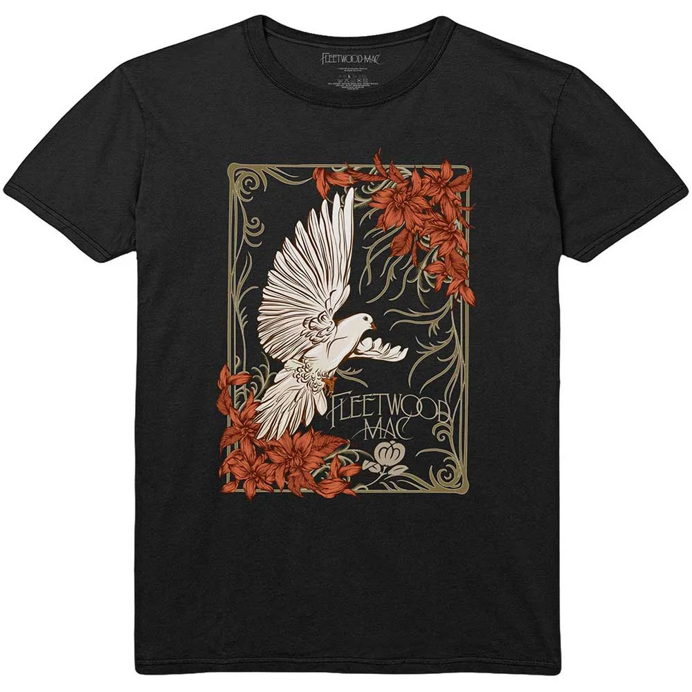 Fleetwood Mac Unisex T-Shirt Dove (Large) - Walmart.com | Walmart (US)