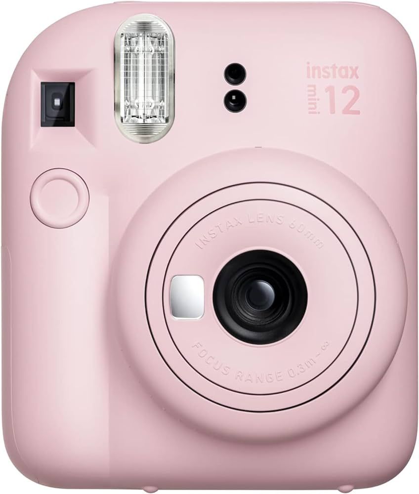 Fujifilm Instax Mini 12 Instant Camera - Blossom Pink | Amazon (US)