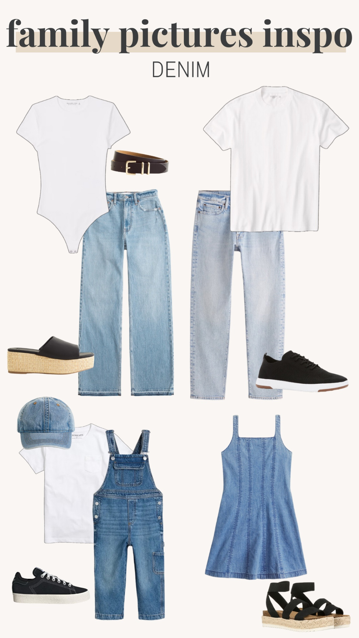 Family picture outfit inspo, denim family pictures, beach photo shoot, women’s fashion, men’s fashion, kids fashion, girls fashion, boys fashion 

#LTKKids #LTKStyleTip #LTKFamily