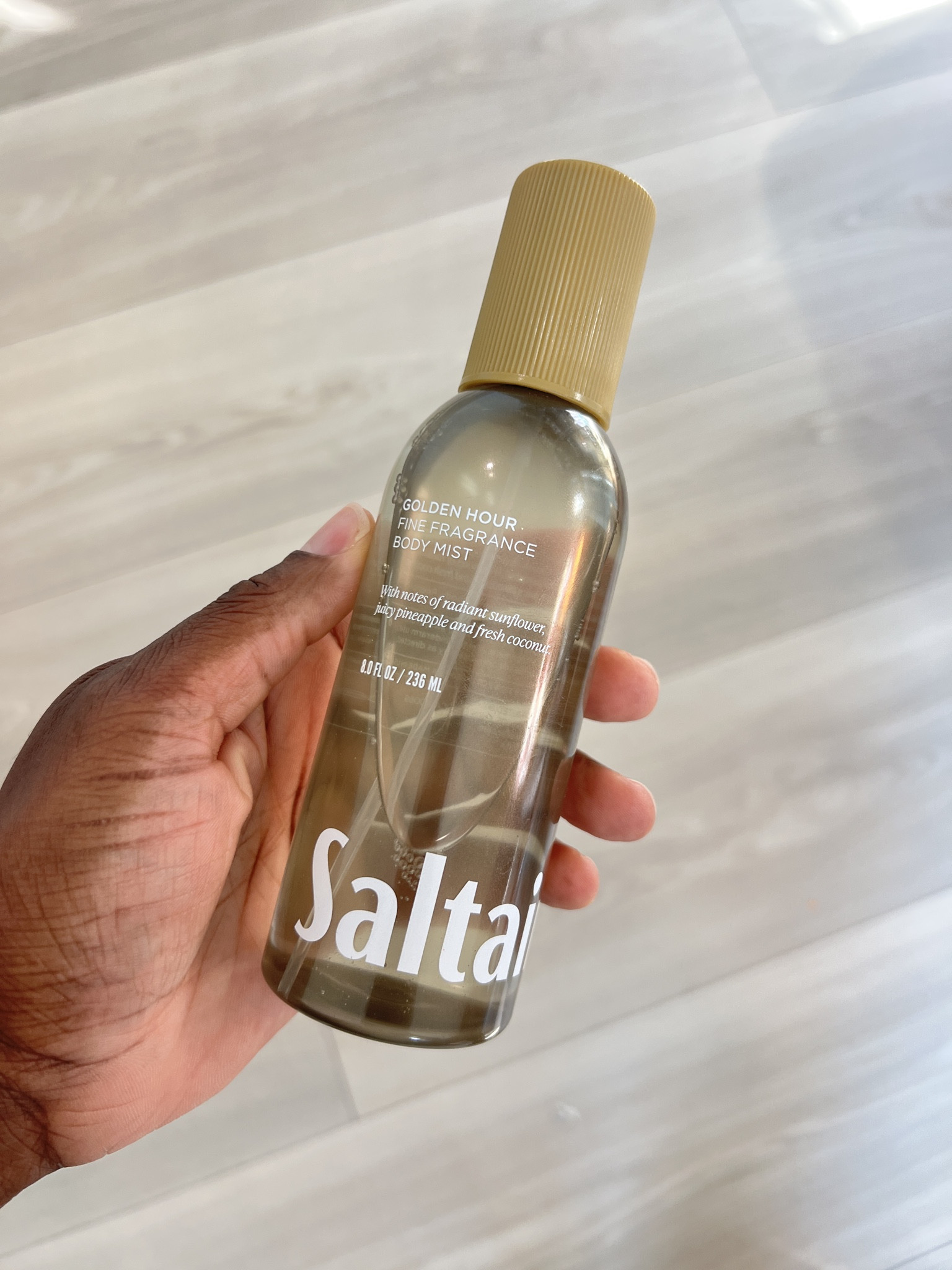 I’ve been reaching for the Saltair Golden Hour Body Spray nonstop, and it’s become my go-to scent for everyday wear. ✨ The fragrance is warm, radiant, and a little bit tropical—it honestly feels like bottling up that perfect golden sunset moment. I love how light and refreshing it is, but it still lasts throughout the day without being overpowering.

The mist feels hydrating on my skin and layers beautifully with my lotions and perfumes. It’s such an easy grab-and-go scent that makes me feel instantly put together. Definitely one of my favorite body sprays for when I want something effortless but still special. 🌅

#LTKBeauty #Saltair #BodySpray #EverydayFragrance #LTKFinds #GoldenHourGlow

#Saltair #GoldenHourMist #SaltairBodyMist #BodyMistObsessed #TropicalVibes #SummerFragrance #EverydayScent #FragranceLayering #FreshAndFun #BeachyVibes

#LTKFindsUnder50 #LTKMens #LTKBeauty