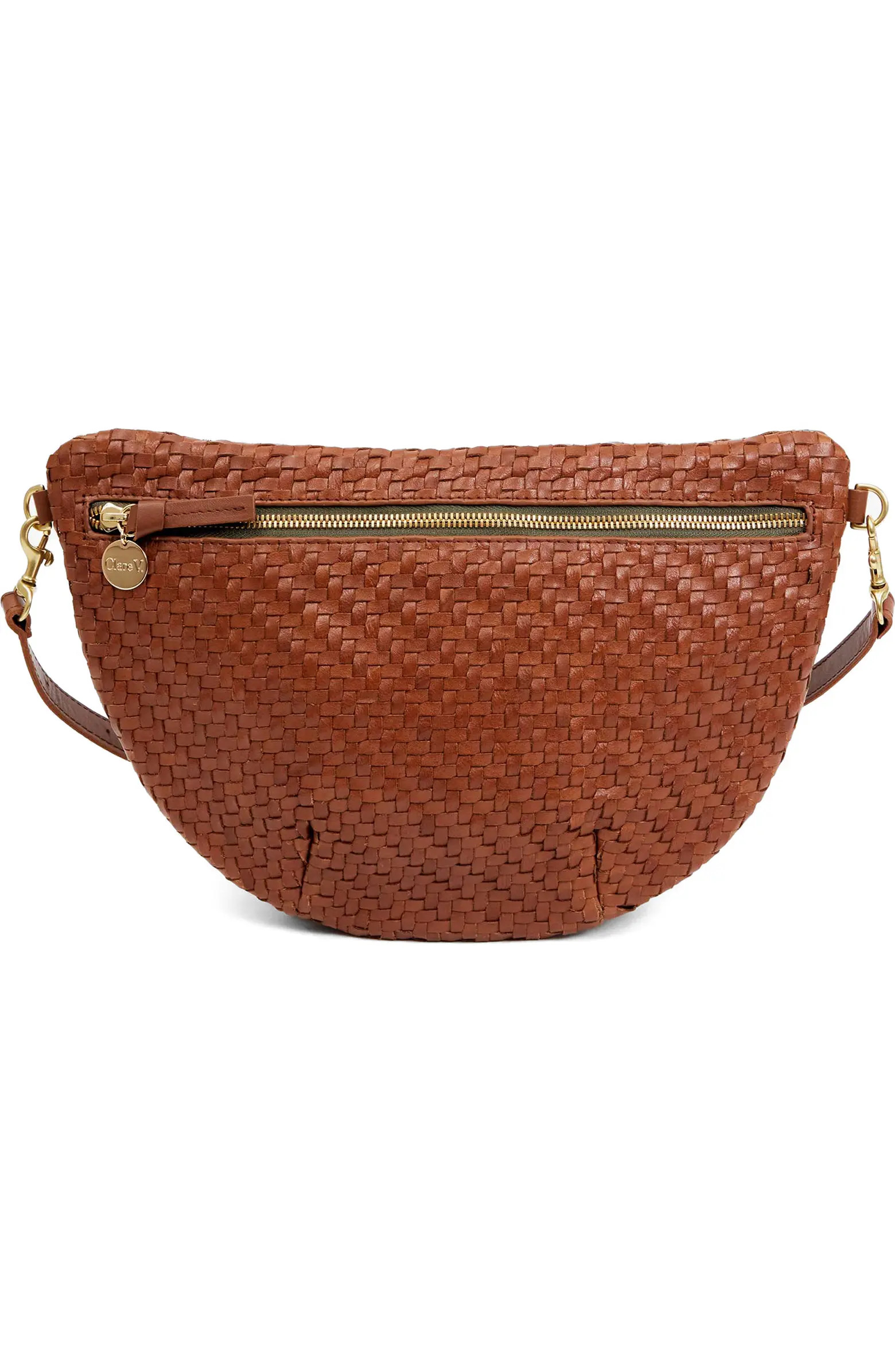 Grande Woven Leather Belt Bag | Nordstrom