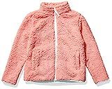 Amazon Essentials Girls' Sherpa Fleece Full-Zip Jacket | Amazon (US)