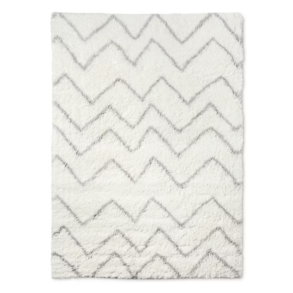 Chevron Shag Area Rug - Pillowfort™ | Target
