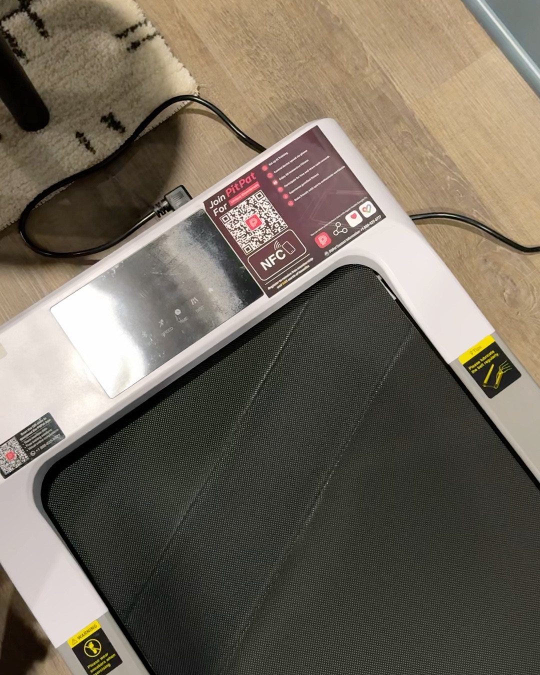 COME ON IN: Not my usual content but this is my life! I dreaded going out to our garage gym to walk on the treadmill- it’s set up but not pretty yet- so I purchased this walking pad. We put it in our recently upgraded basement and I love it! I turn on Netflix and watch aesthetic people and get my steps in 🤣

#LTKHome #LTKActive