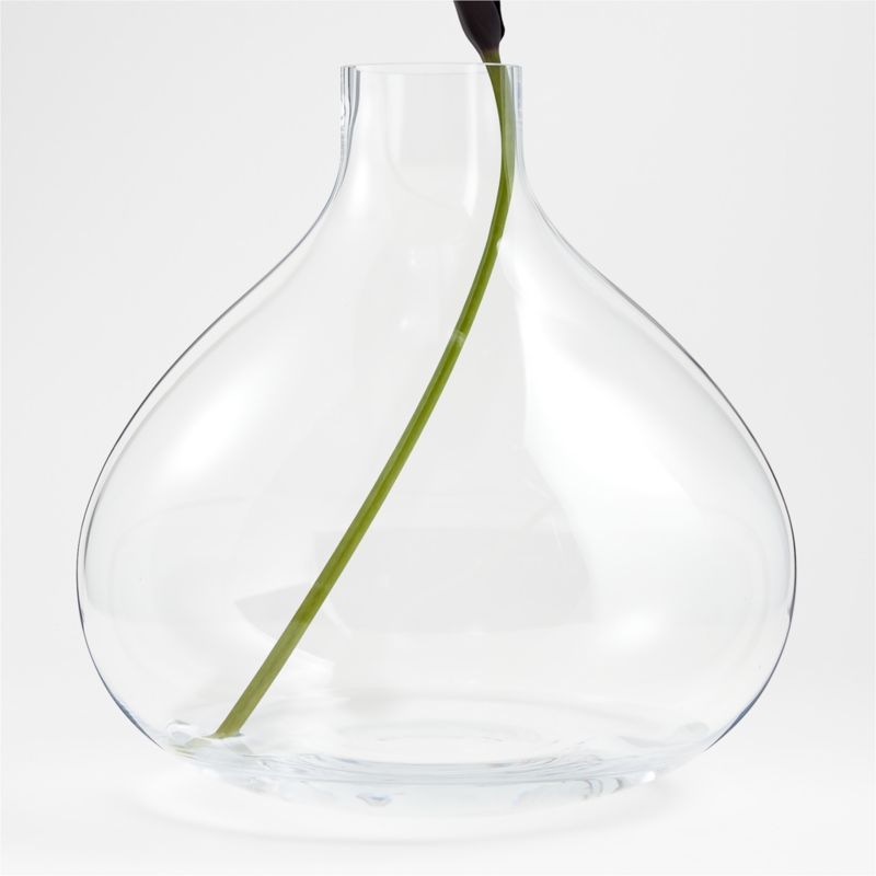 Oversized Glass Vase + Reviews | Crate and Barrel | Crate & Barrel