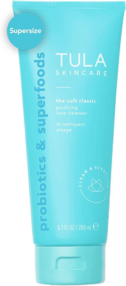 TULA Skin Care Supersize Cult Classic Purifying Face Cleanser | Gentle and Effective Face Wash, M... | Amazon (US)