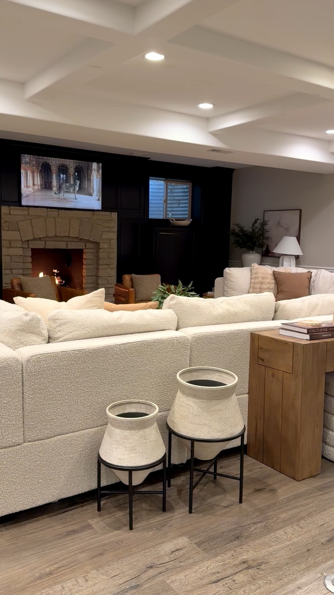 Hidden storage that actually looks good 🤍
Linked here. The first ones linked are exactly like mine. Also linked similar for less. 

#LTKSaleAlert #LTKHome