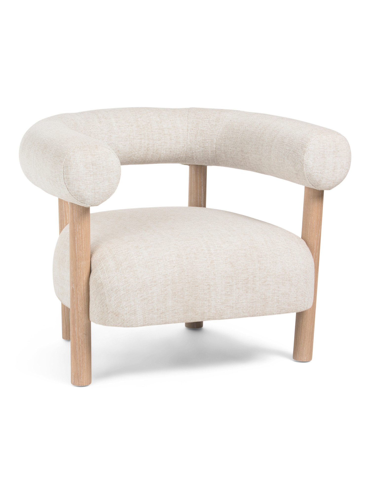 28.4x37.4x30.7 Gianna Open Back Accent Chair | TJ Maxx