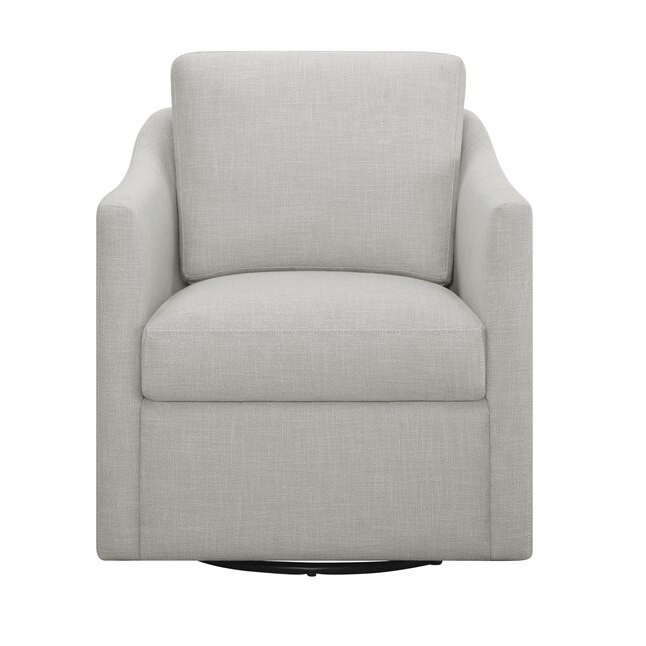allen + roth Hoatley Modern Beige Swivel Accent ChairItem #4911615 |Model #1248-8397B-80 | Lowe's