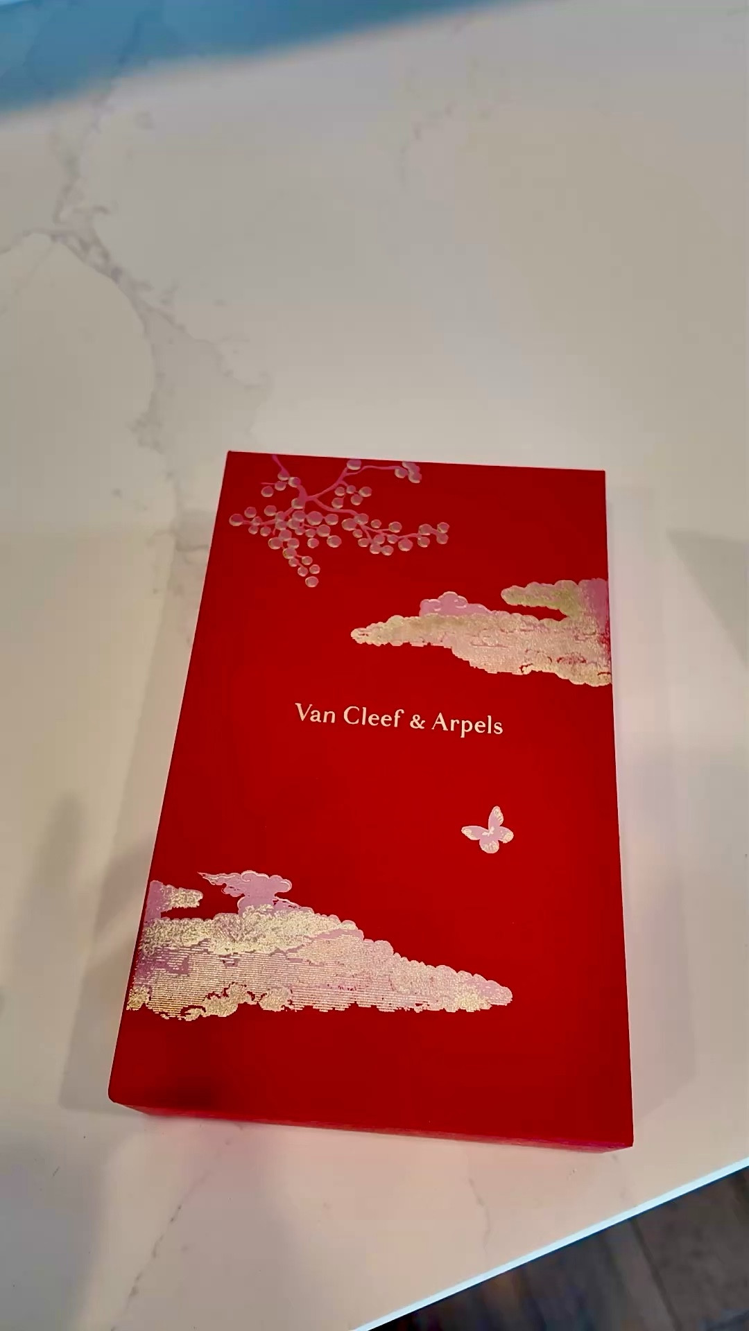 Van Cleef and Arpels red envelopes 

#LTKmomlife #LTKHome #LTKOver40