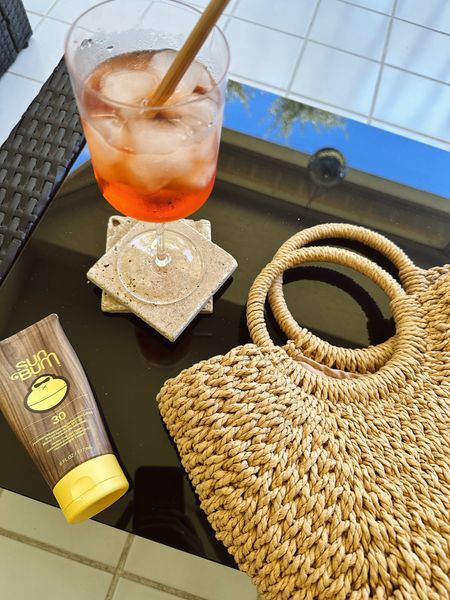 My favorite beach bag and sunscreen 

#LTKfindsunder50 #LTKswim #LTKitbag