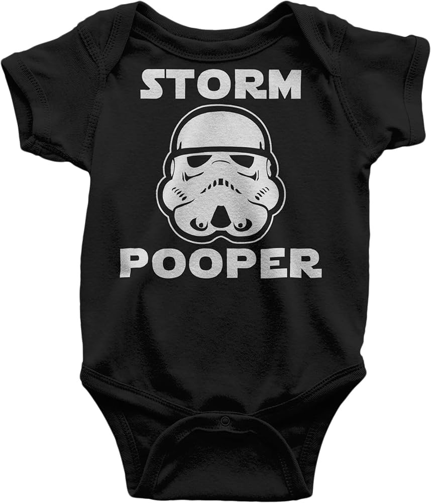 Sith Happens Bodysuit, Funny Baby Clothing, Star Wars Inspired, Black 0-3 mo | Amazon (US)