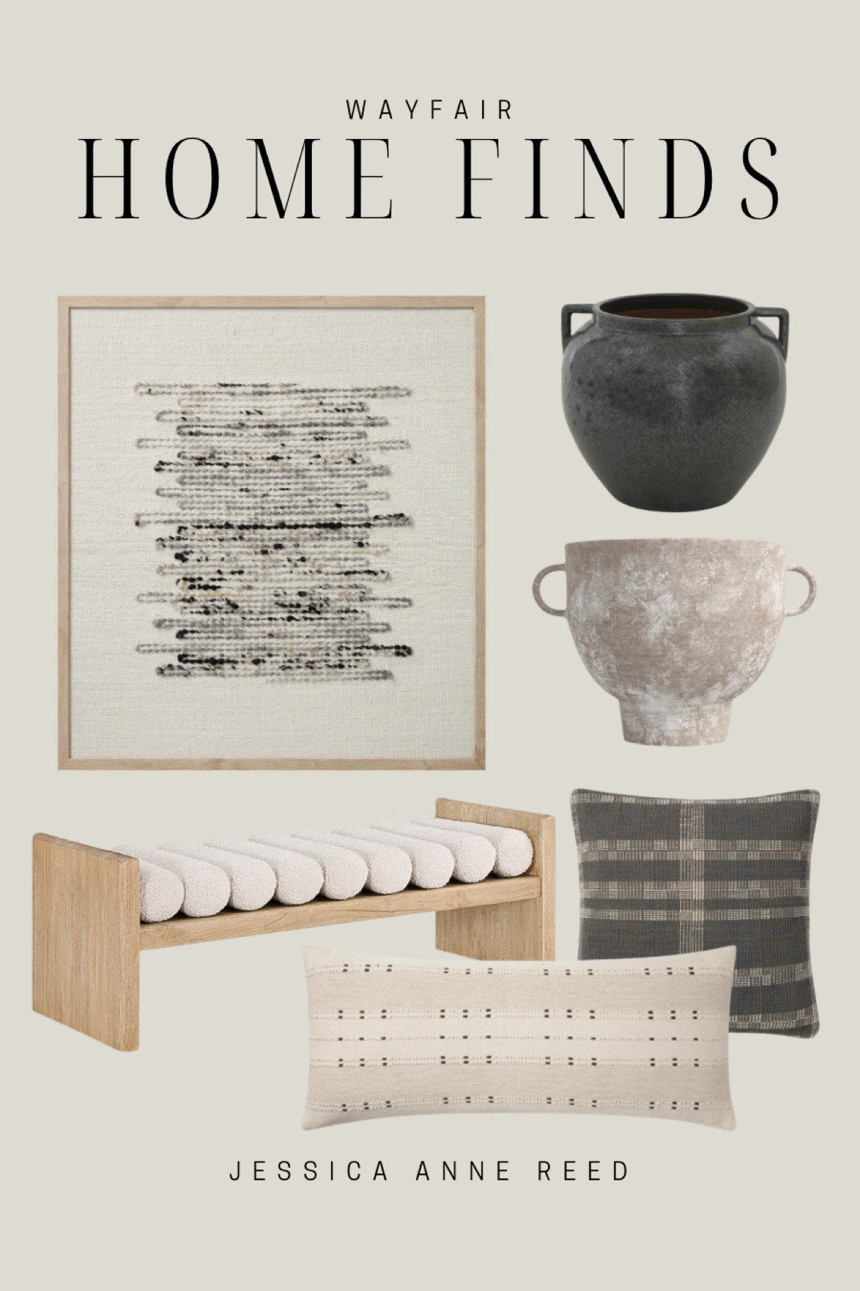Shop my latest home finds from Wayfair! 

@wayfair #wayfair #wayfairpartner

Amber Lewis artwork, vintage vase, boule bench, throw pillow, home decor, shelf decor, living room decor, neutral home decor, entryway bench, ceramic vasee

#LTKHome #LTKFindsUnder50 #LTKStyleTip