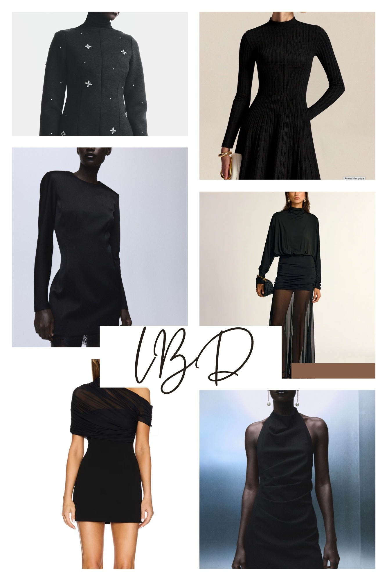 Love the black dresses when the weather cools down 