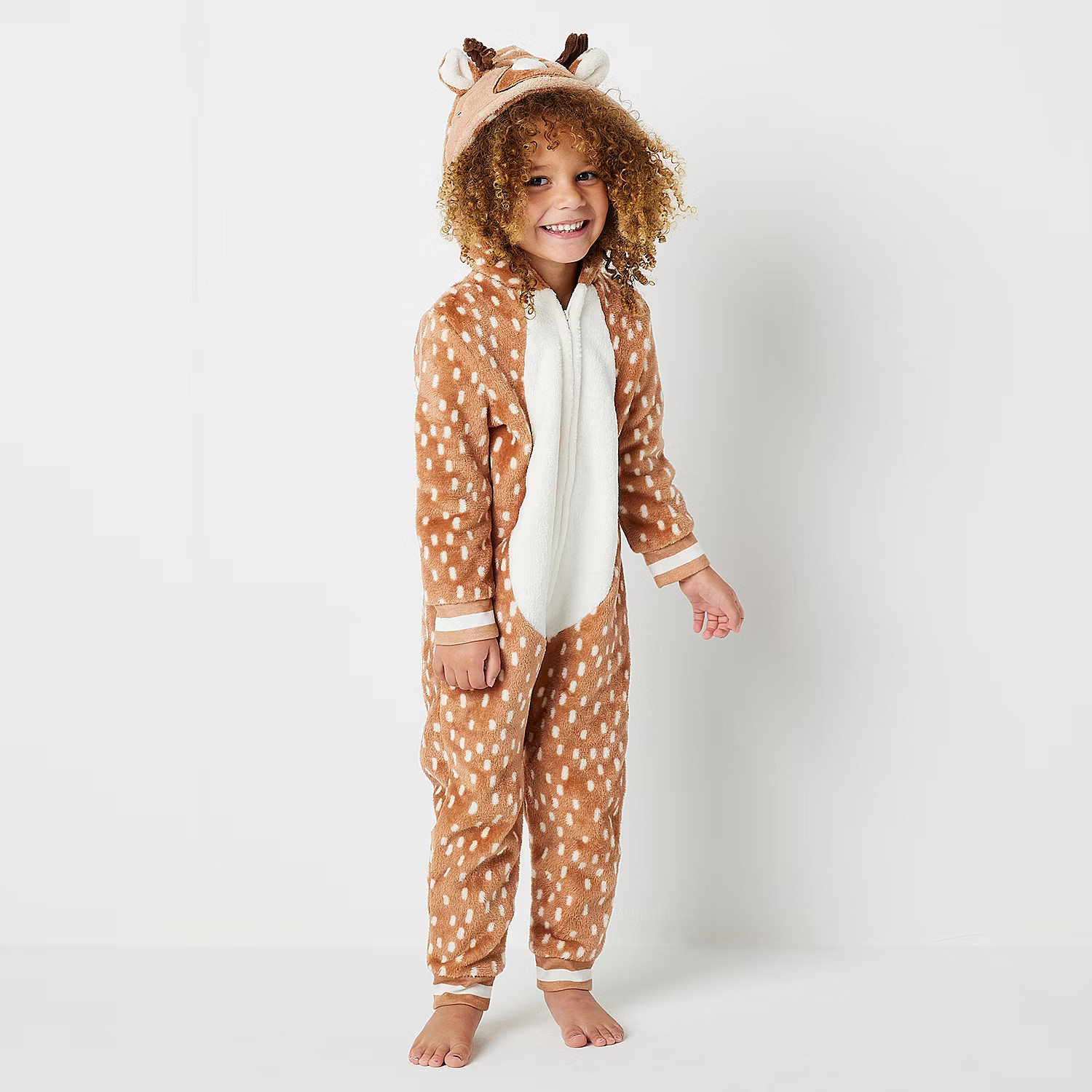 new!North Pole Trading Co. Reindeer Family Toddler Unisex Long Sleeve One Piece Pajama | JCPenney