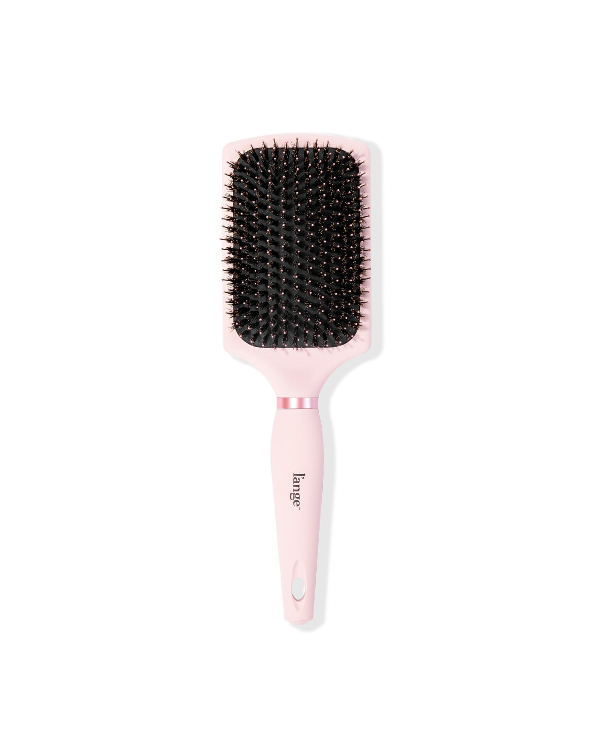 L'ange Professional Siena Paddle Brush with Boar - Blush | Macy's