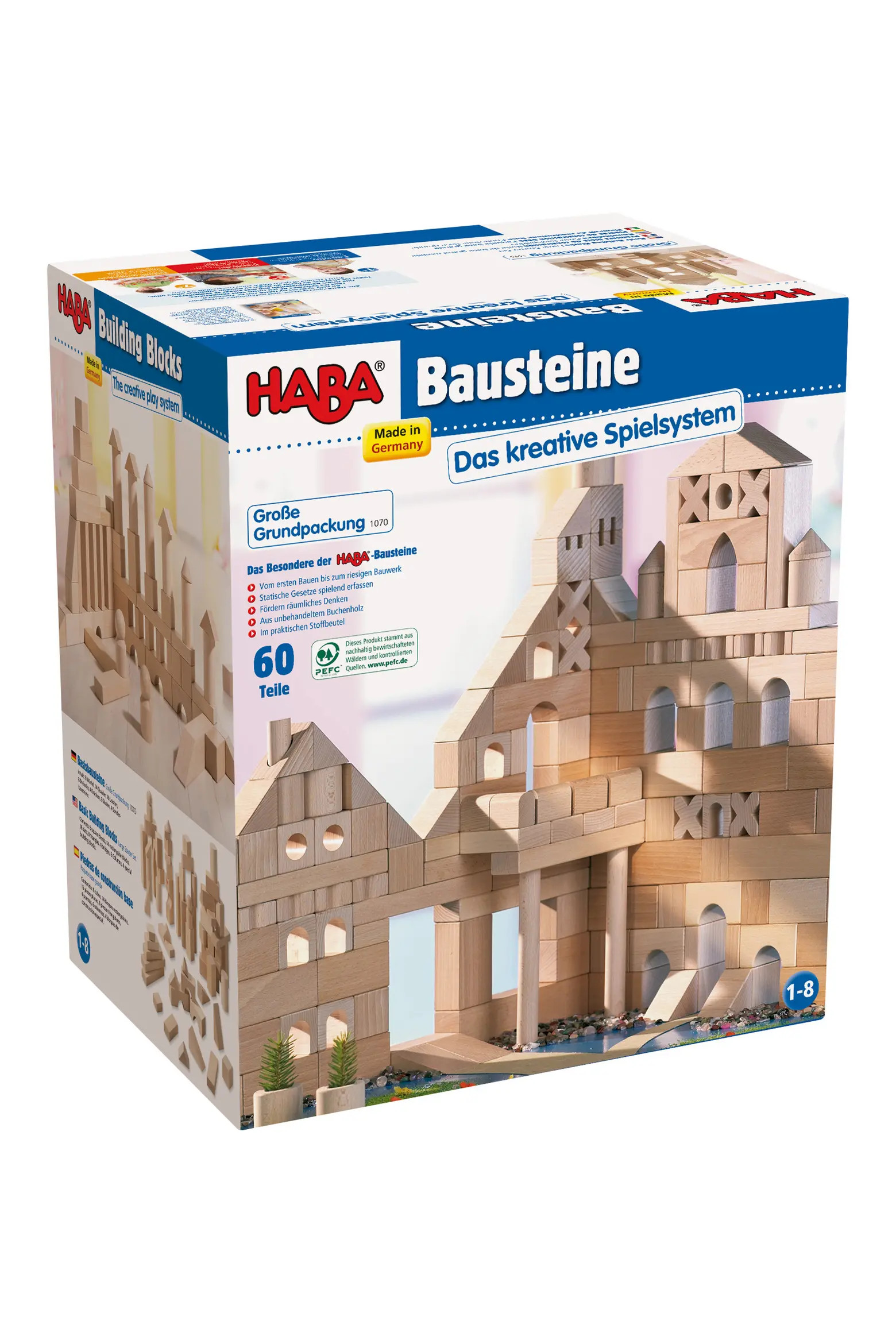 HABA Basic Building Blocks 60 Piece Large Starter Set | Nordstrom | Nordstrom