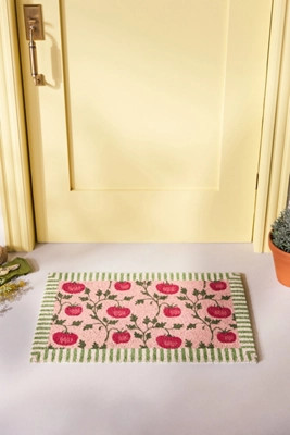 Tomatoes Printed Coir Doormat | Anthropologie (US)
