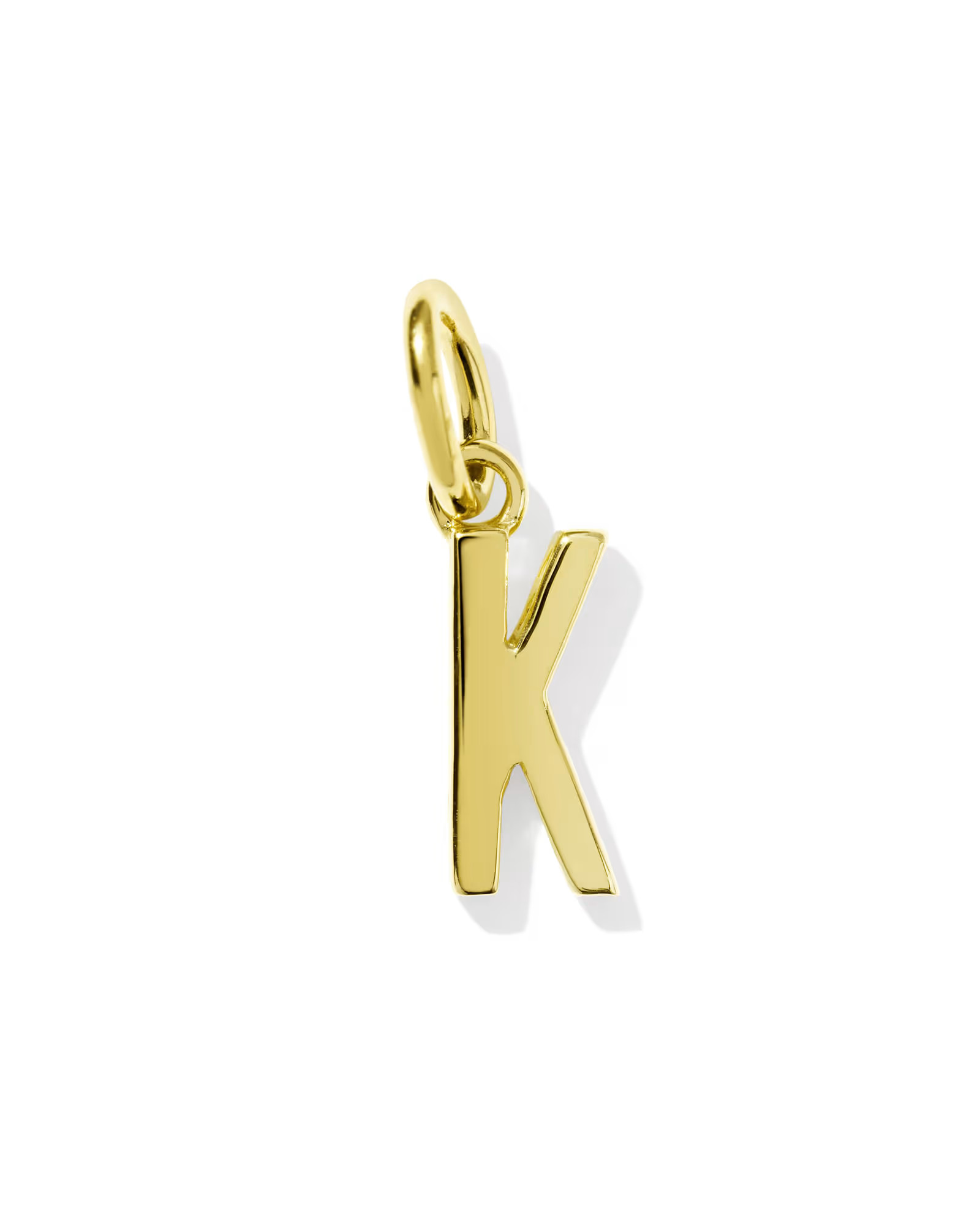 Metal Letter K 18k Gold Vermeil Charm | Kendra Scott