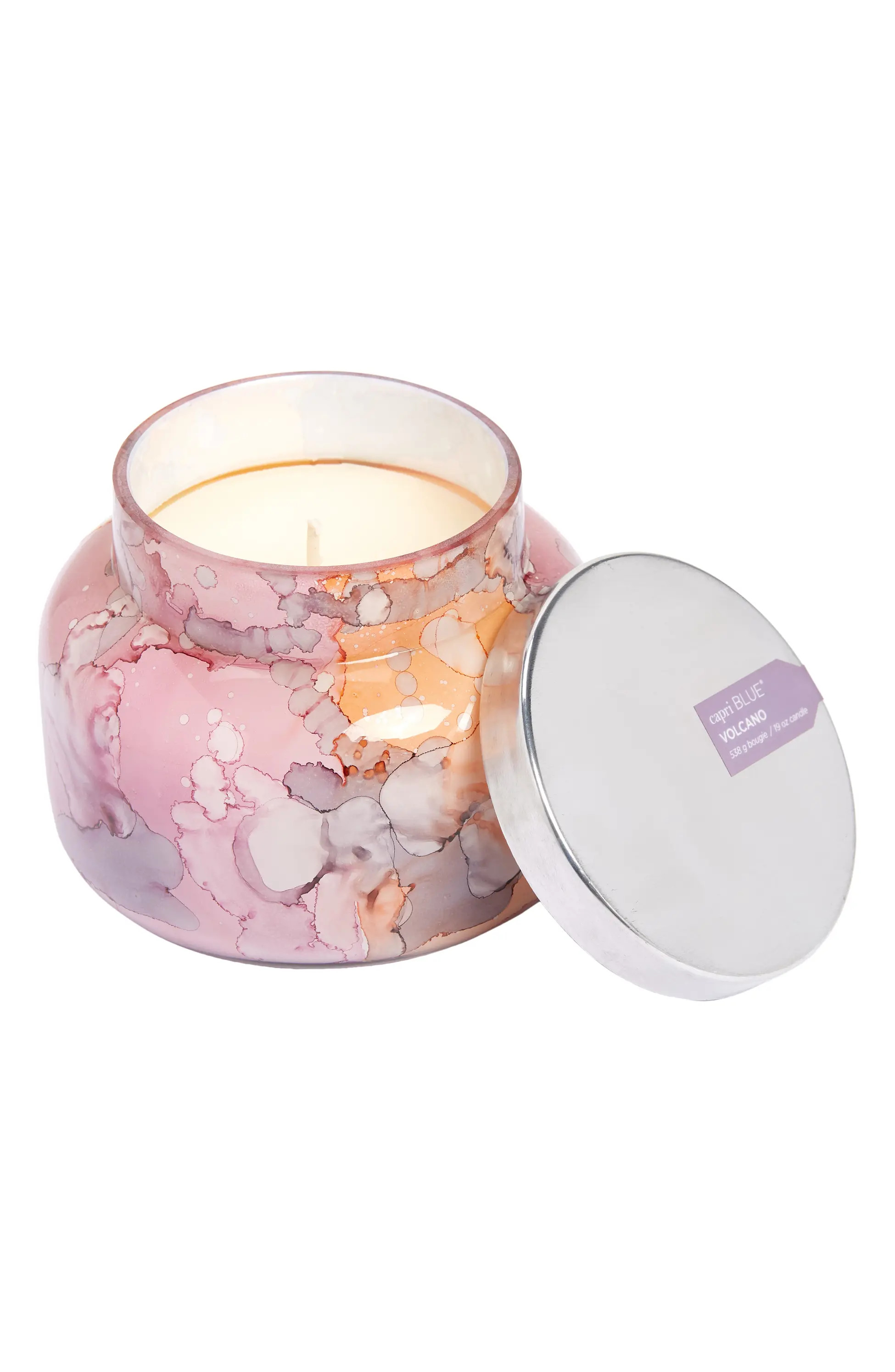 Volcano Pastel Watercolor Signature Jar Candle | Nordstrom