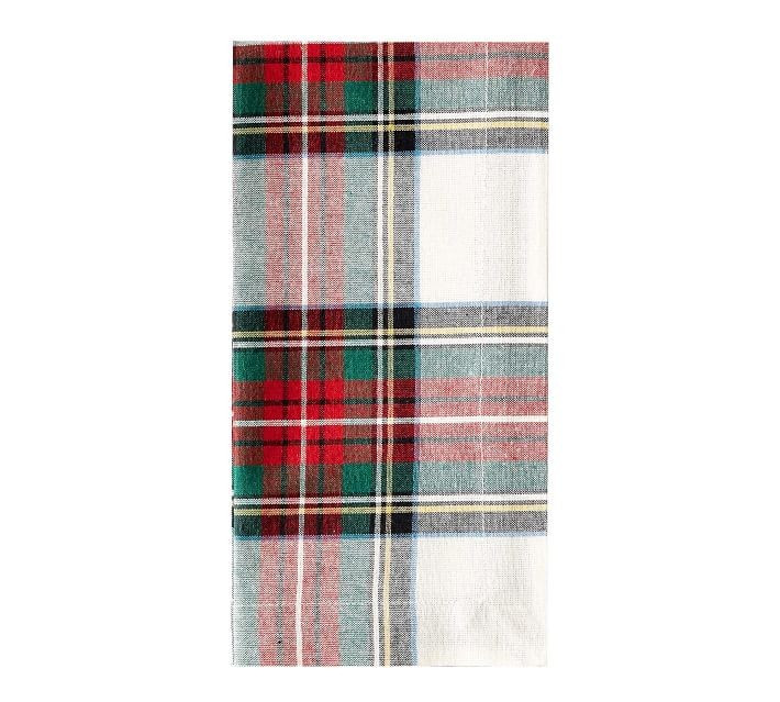 Stewart Plaid Cotton Napkins, Set of 4 | Pottery Barn (US)