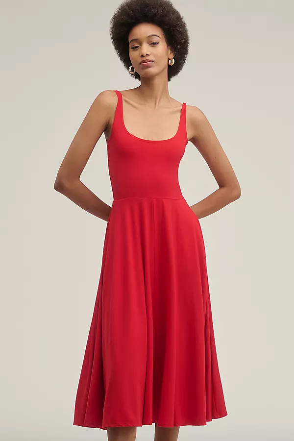 Reformation Rou Sleeveless Knit Midi Dress | Anthropologie (US)