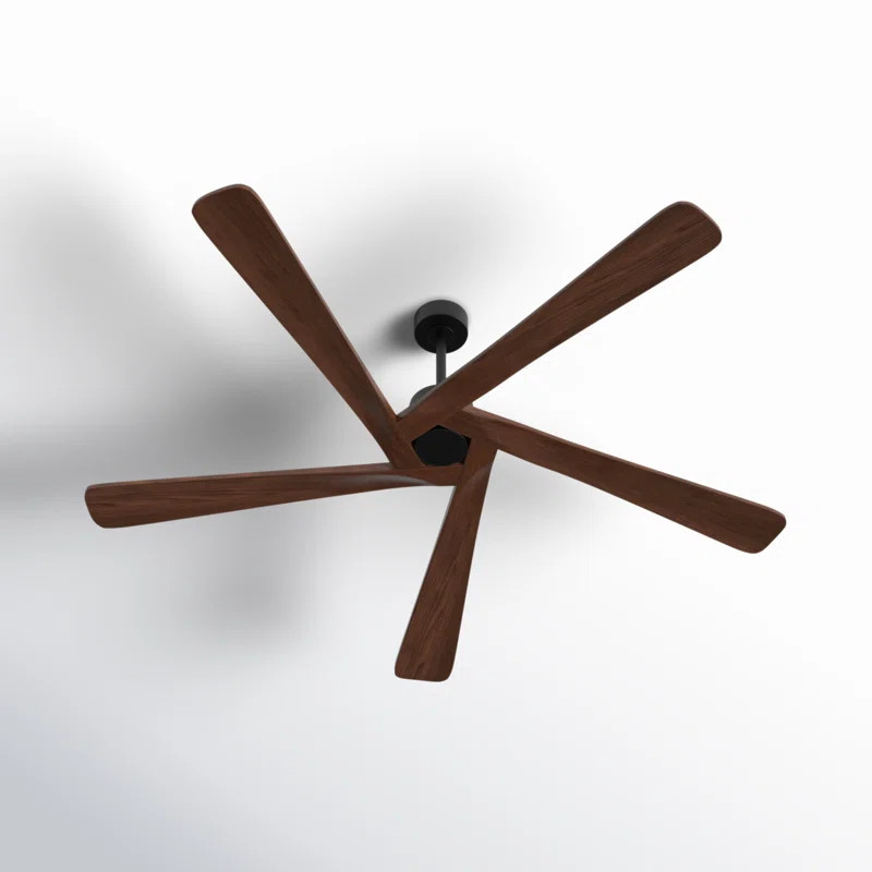 Baun 5-Blades Indoor Ceiling Fan with Remote | Wayfair North America
