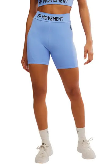 Free People FP Movement Long Haul Bike Shorts in High Dive at Nordstrom Rack, Size X-Small/small | Nordstrom Rack