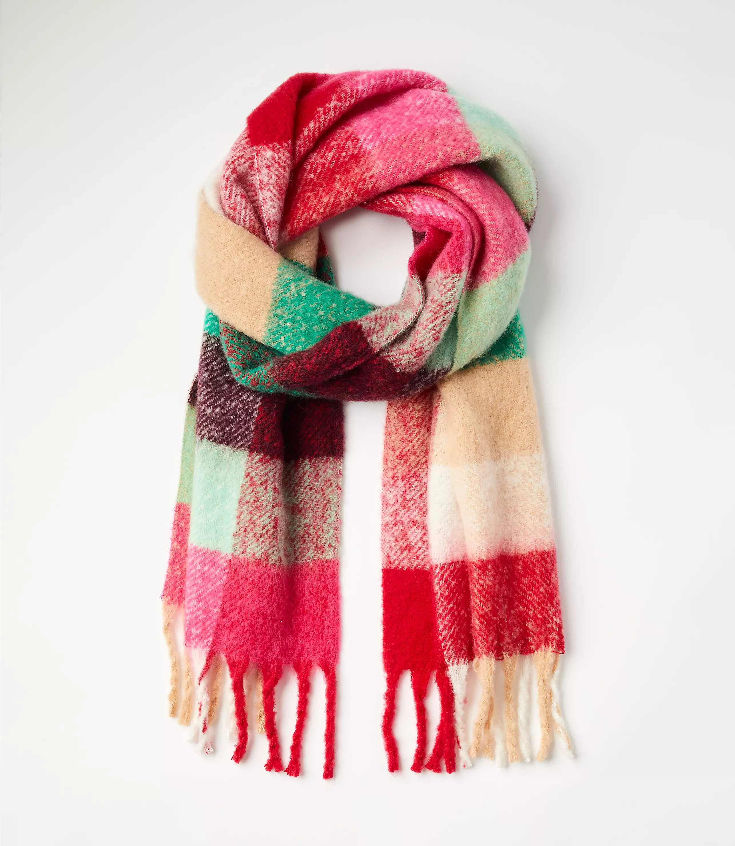Plaid Blanket Scarf | LOFT