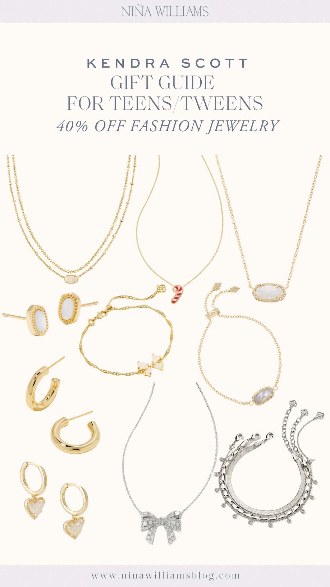 Kendra Scott 40% Off Fashion Jewelry! Gift guide for teens or tweens - gift guide for her - stocking stuffers for herr

#LTKSaleAlert #LTKGiftGuide #LTKHoliday