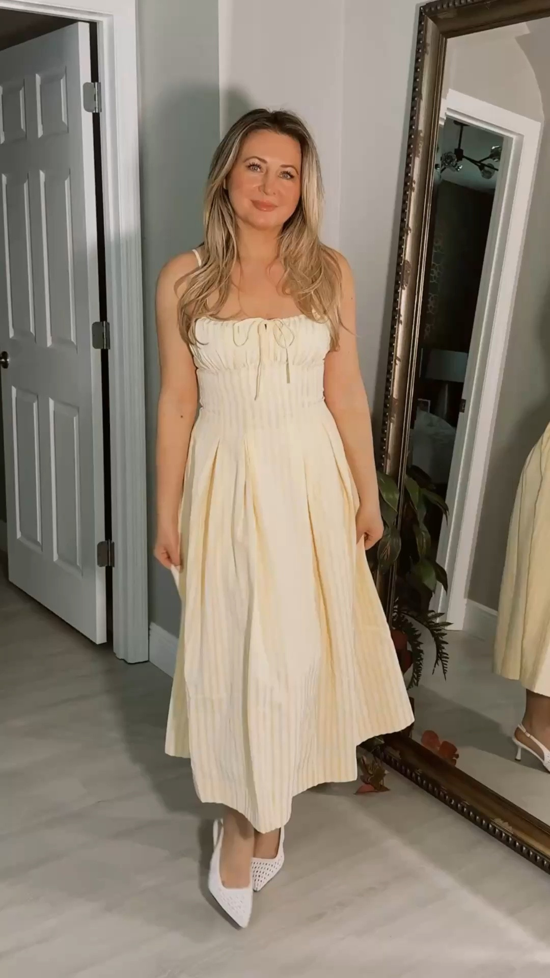 Perfect Easter/ Spring Event dress from @VICI 

#yellowdress #spring 

#LTKWedding #LTKootd #LTKgrwm