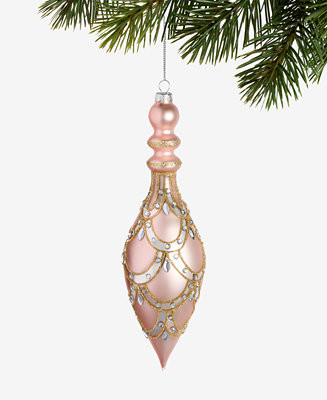 Holiday Lane Glass Finial Ornament, Macy's Exclusive - Macy's | Macy's
