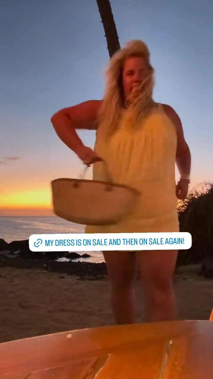 My dress is on sale and then sale again

#LTKPlusSize #LTKootd
