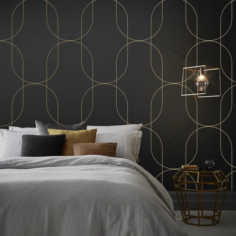 Shawnna Geometric Wallpaper | Wayfair North America