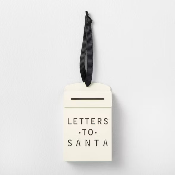 Letters to Santa Ornament Sour Cream - Hearth & Hand™ with Magnolia | Target