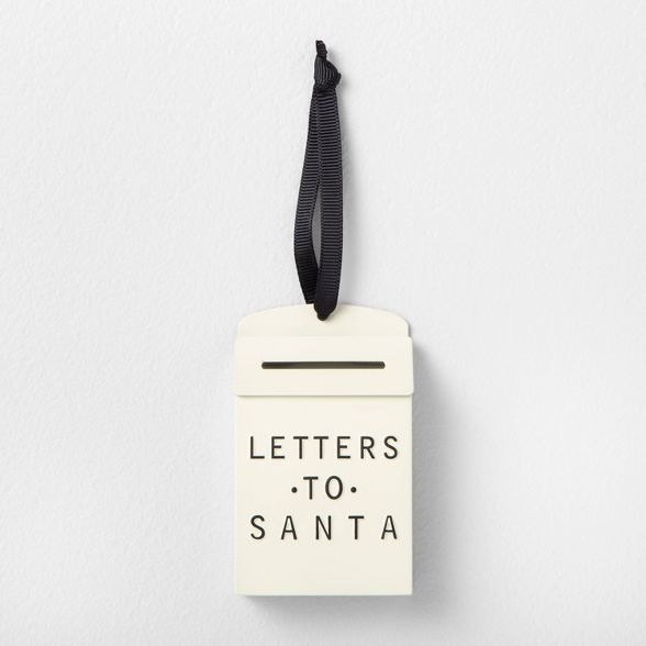 Letters to Santa Ornament Sour Cream - Hearth & Hand™ with Magnolia | Target