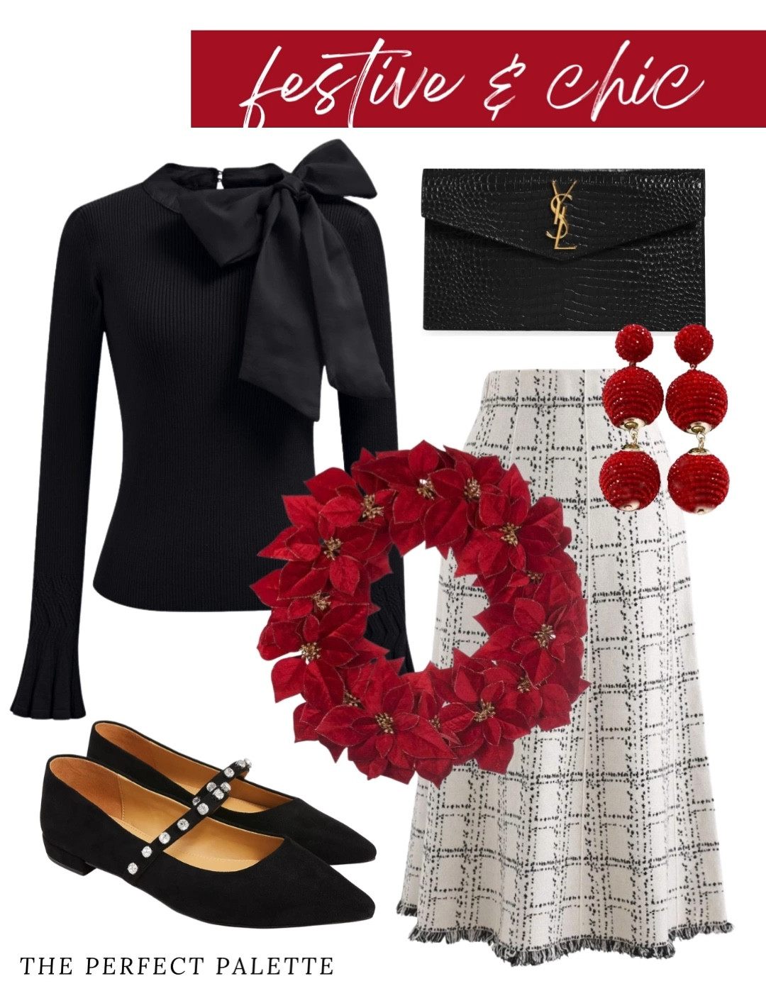 Chic Wish

Chic Wish Holiday Party Outfit
Christmas outfit 
Christmas party outfit 
Holiday wreath 
Christmas wreath 
Skirt & Sweater Look
Holiday outfit
Holiday skirt
Bow blouse
Deck the halls 
Winter outfit 



#LTKHoliday #LTKGiftGuide #LTKCyberWeek