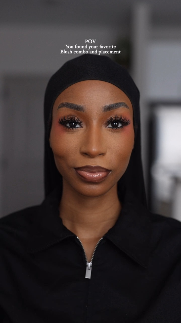 Perfect Blush placement and combo for Black girls! 

#LTKBeauty #LTKU