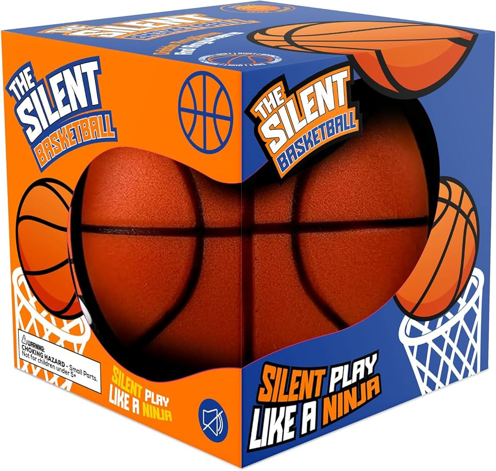 Silent Basketball Size 5 (27.5") – Not Vacuum Shipped - 2025 Upgraded Airless Soft Foam Ball So... | Amazon (US)