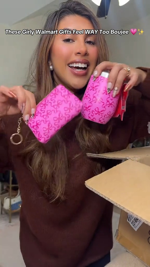 Designer vibes, Walmart prices 😍✨ Black Friday deals are HERE! Obsessed with all the color combos—perfect girly girl gifts that won’t break the bank 💖🎀 @The Hi Peach Layne Team #girlygirlaesthetic #girlygifts #walmartfinds #walmartmusthaves #giftguideforher 