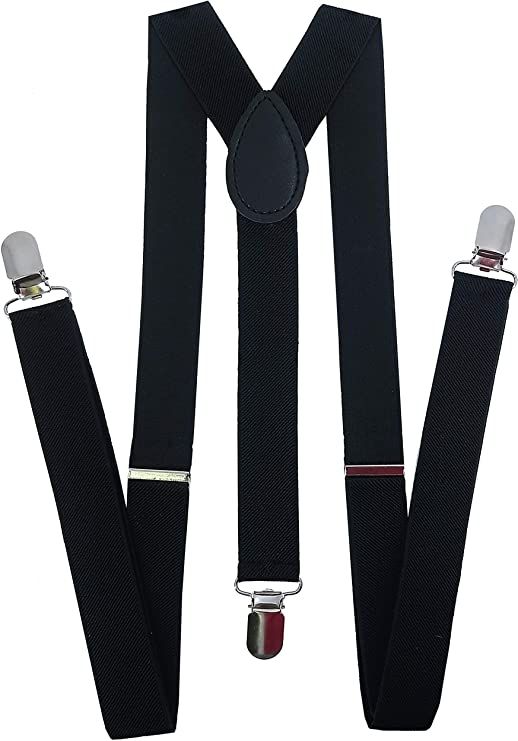 Navisima Adjustable Elastic Y Back Style Unisex Suspenders for Men and Women With Strong Metal C... | Amazon (US)