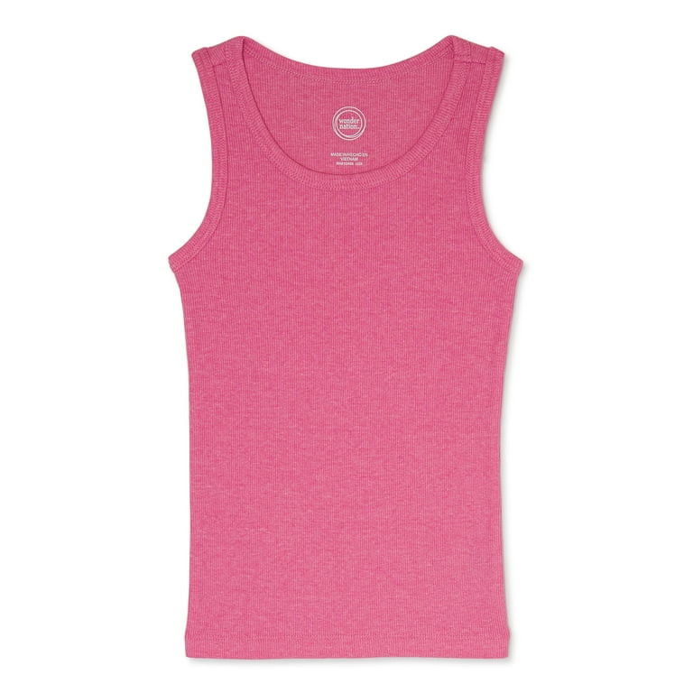 Wonder Nation Girls Kid Tough Tank Top, Sizes 4-18 and Plus | Walmart (US)