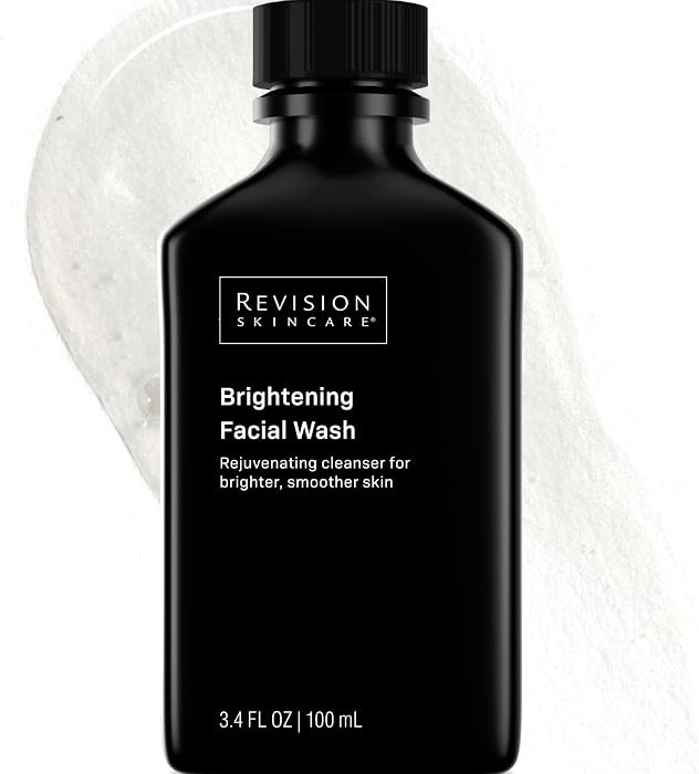 Revision Skincare Brightening Face Wash with AHA & BHA Exfoliants     Exfoliating face wash with ... | Amazon (US)