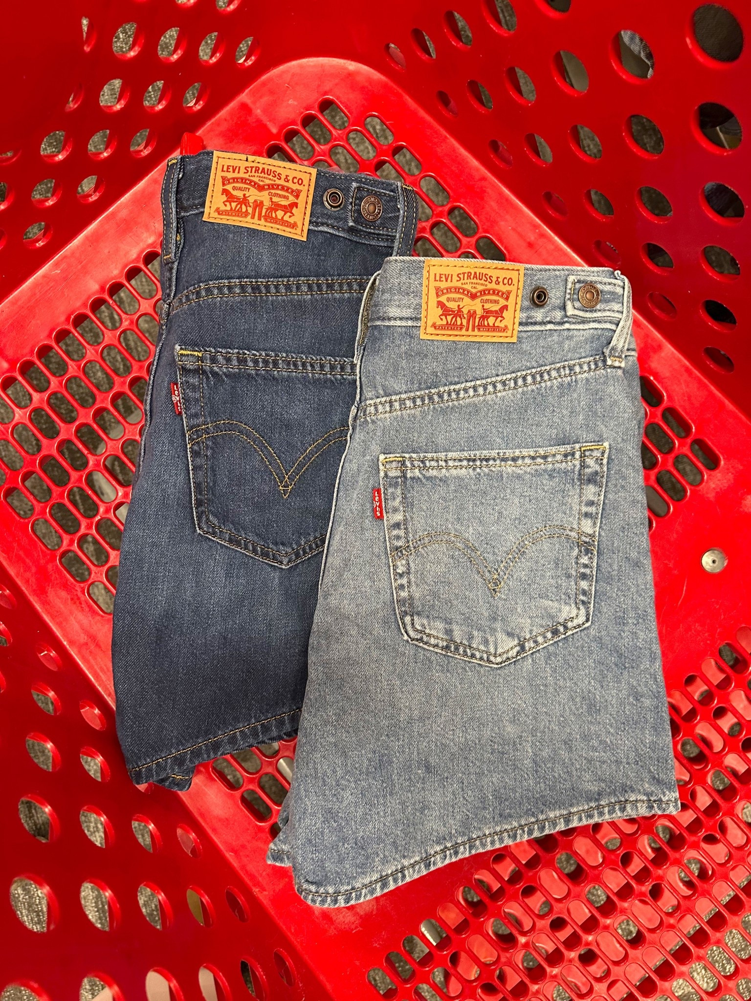 New at Target! Levi’s cinch shorts!!
