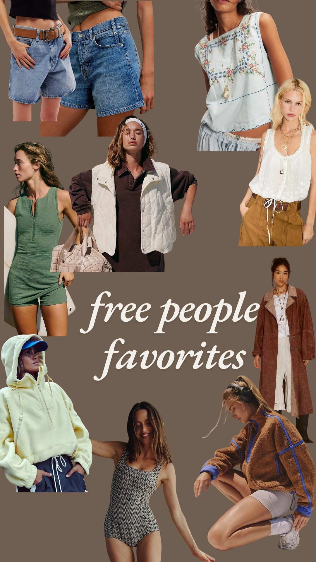 a line up of some of my Free People favorites!  

 #LTKmomlife
