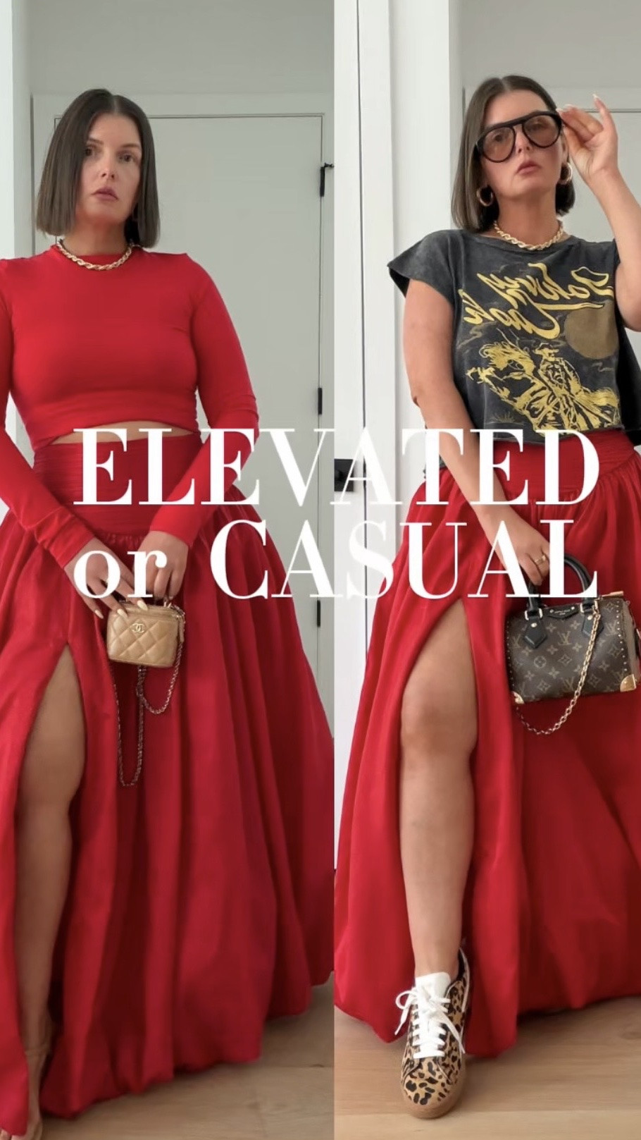 Red balloon maxi skirt has the cutest thigh slit and runs true to size

#LTKootd #LTKgrwm