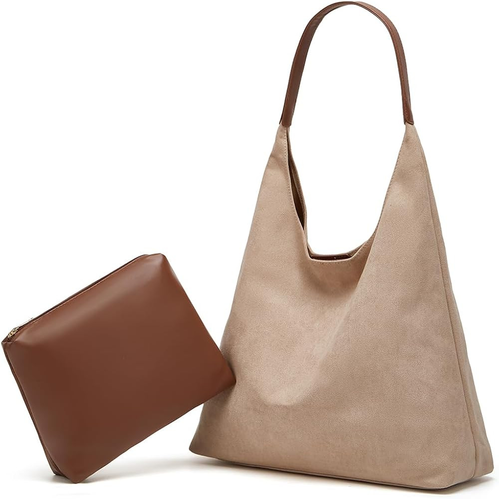 Womens Fashion Shoulder Bags Large Tote Bag Retro Purse Handbag Casual Work Ladies Top Handle Sat... | Amazon (US)