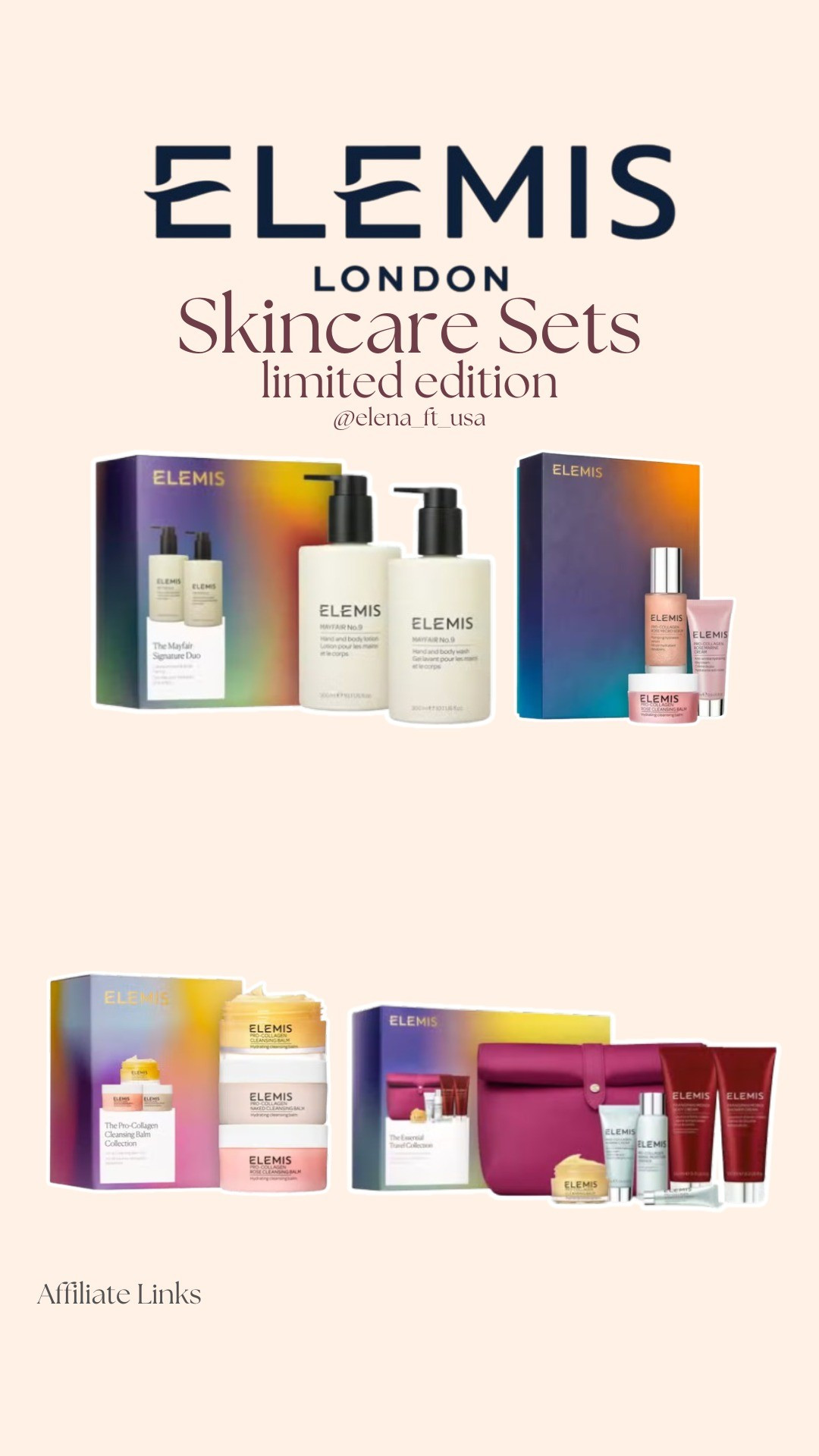 Elemis Skincare Sets

#LTKFallSale #LTKSaleAlert #LTKBeauty