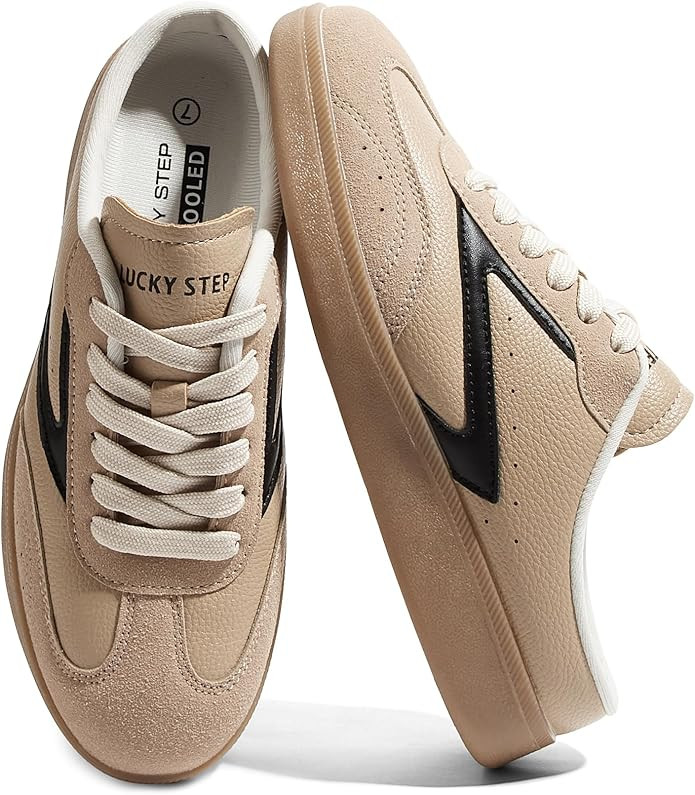 LUCKY STEP Women’s Mule Fashion Sneakers Slip On Backless Walking Shoes Winter Retro Comfy Casu... | Amazon (US)